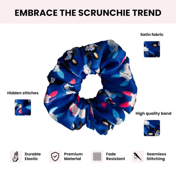 Printed Satin Scrunchies, Scrunchies for women