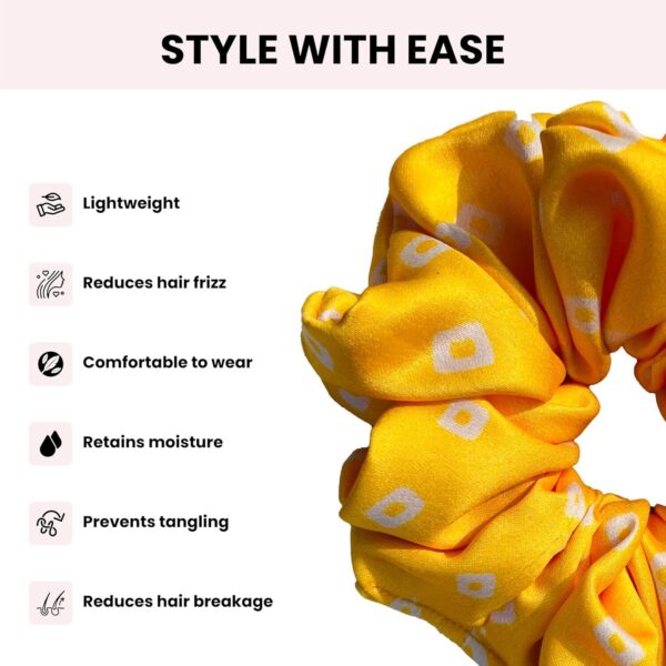 Printed Satin Scrunchies, Scrunchies for Women