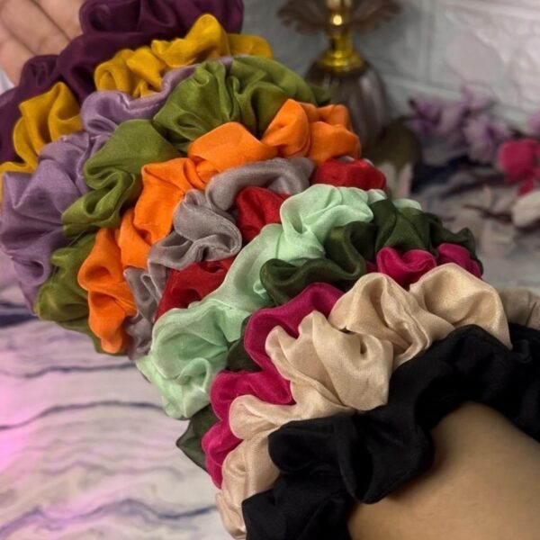 Plain scrunchies, Scrunchies for Women