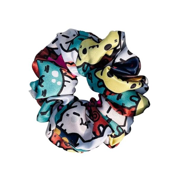 Printed Satin Scrunchies, Scrunchies for Women