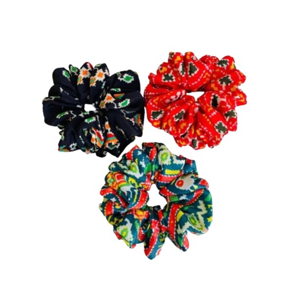 Printed Satin Scrunchies , Scrunchies for Women