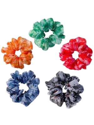 Printed Scrunchies, Scrunchies for Women