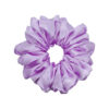 Lavender Satin Scrunchies