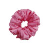 Pink Satin Scrunchies