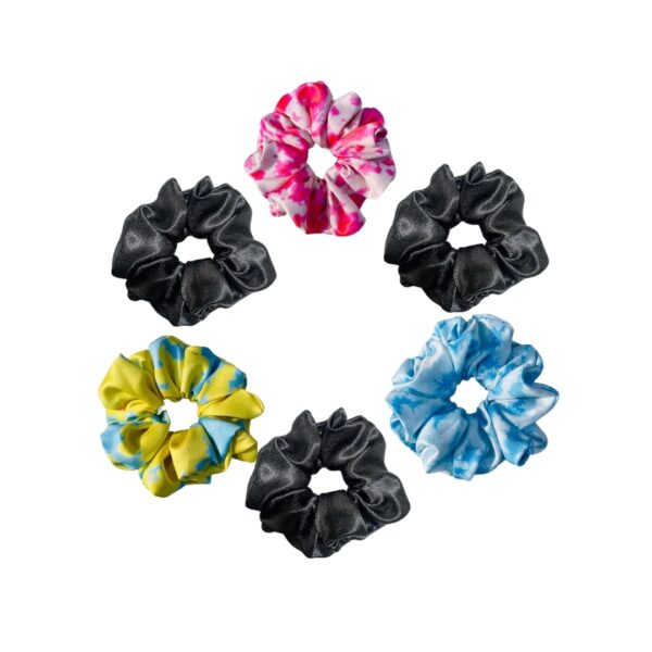 Printed Satin Scrunchies, Scrunchies for Women