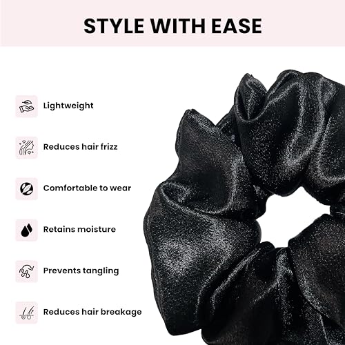 Plain Satin Scrunchies, Scrunchies for Women