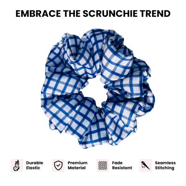 Printed Satin Scrunchies, Scrunchies for Women